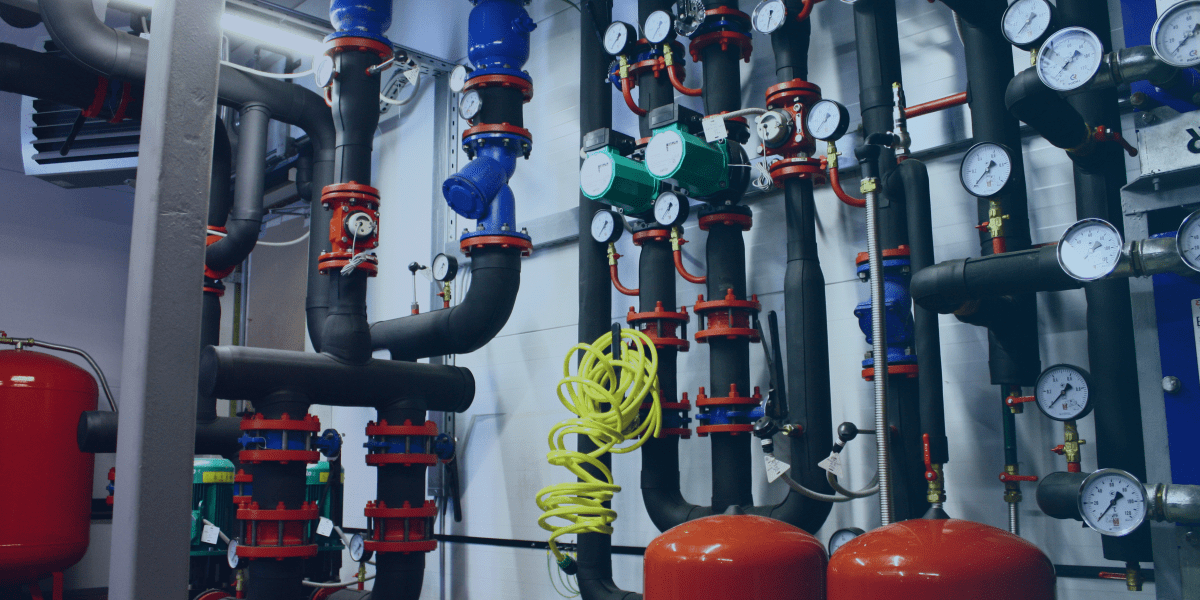 tubulação hidraulica para rede de incendio na cor preta