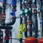 tubulação hidraulica para rede de incendio na cor preta